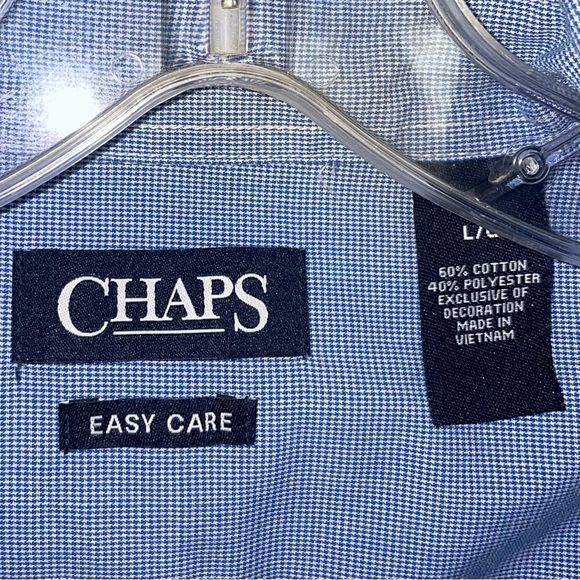 2 NWOT Ralph Lauren Chaps checked s/s button-front shirts/2 for less $ than 1 - Picture 5 of 10